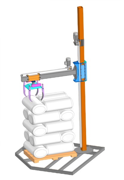 Манипулятор-укладчик Торнадо ММ-50 манипулятор подъёма мешков